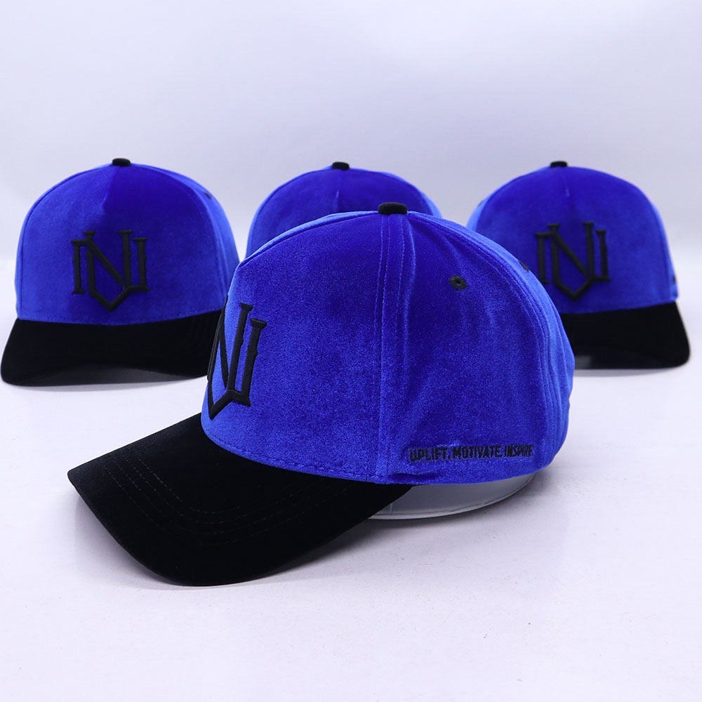 'Blue Dream Supreme' Velvet Snapback