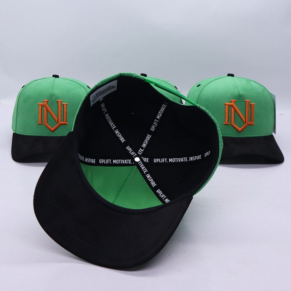 'Emerald' Suede Snapback