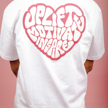 'Sweetheart' Pink Oversized Tee