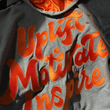 Retro Satin Lined Zip Hoodie