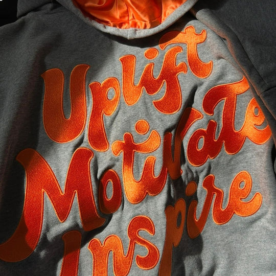 Retro Satin Lined Zip Hoodie