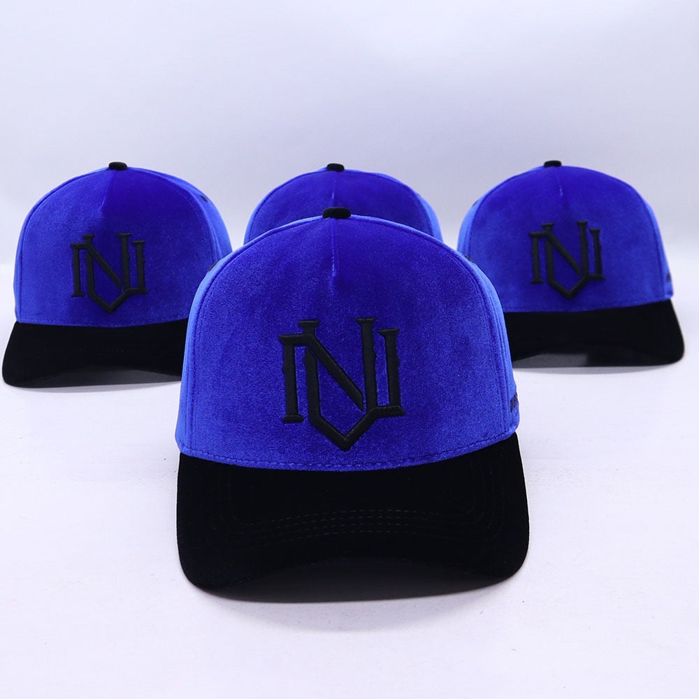 'Blue Dream Supreme' Velvet Snapback