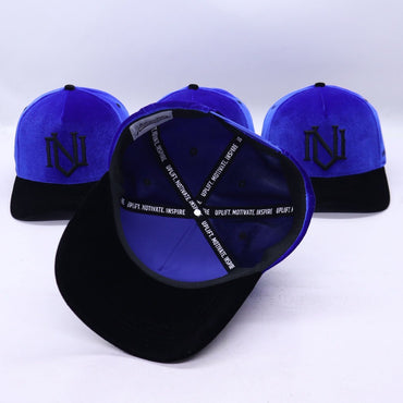 'Blue Dream Supreme' Velvet Snapback