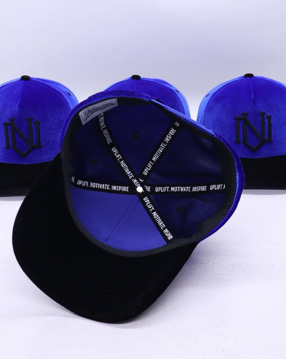 'Blue Dream Supreme' Velvet Snapback