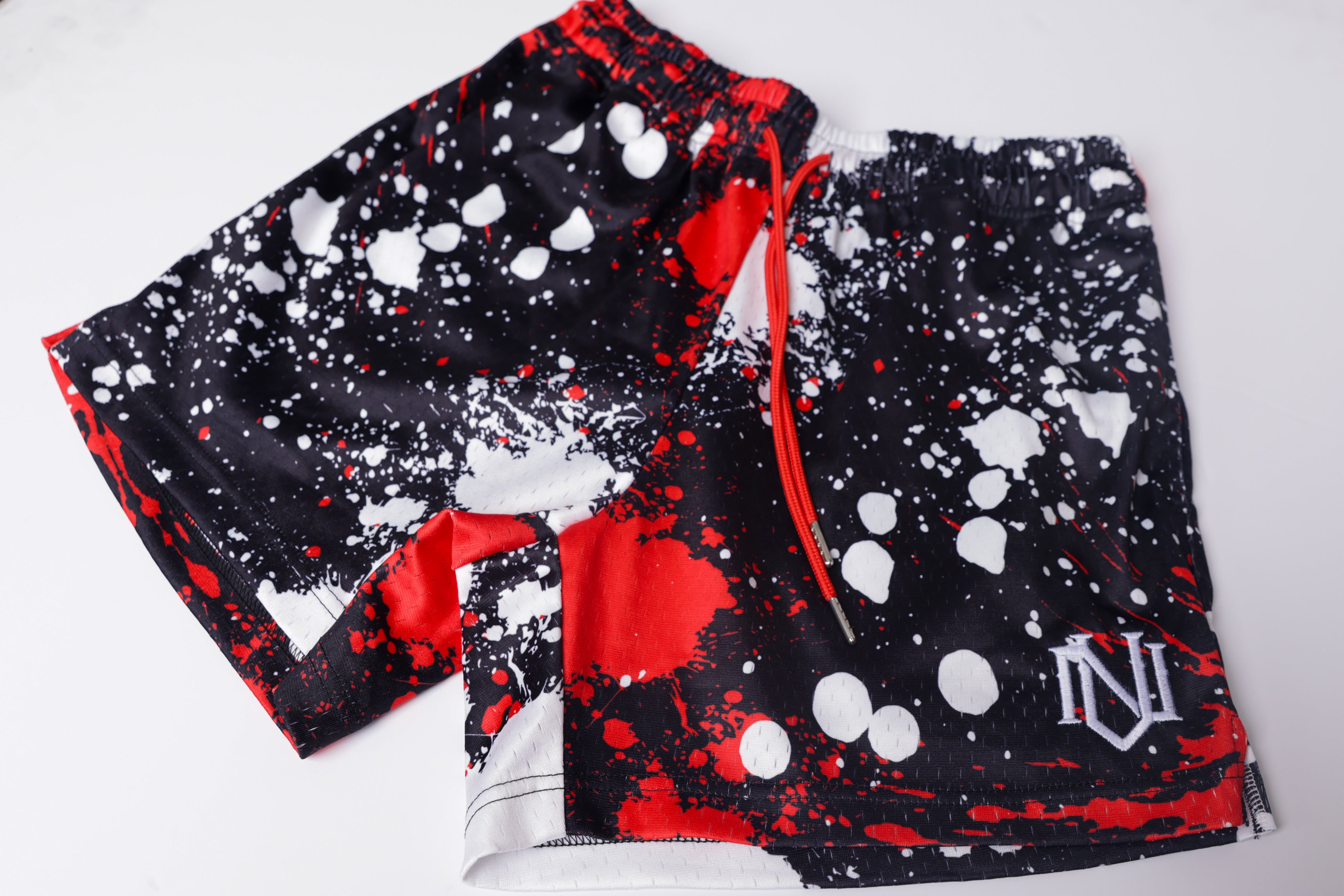 'Inferno' Splatter Shorts