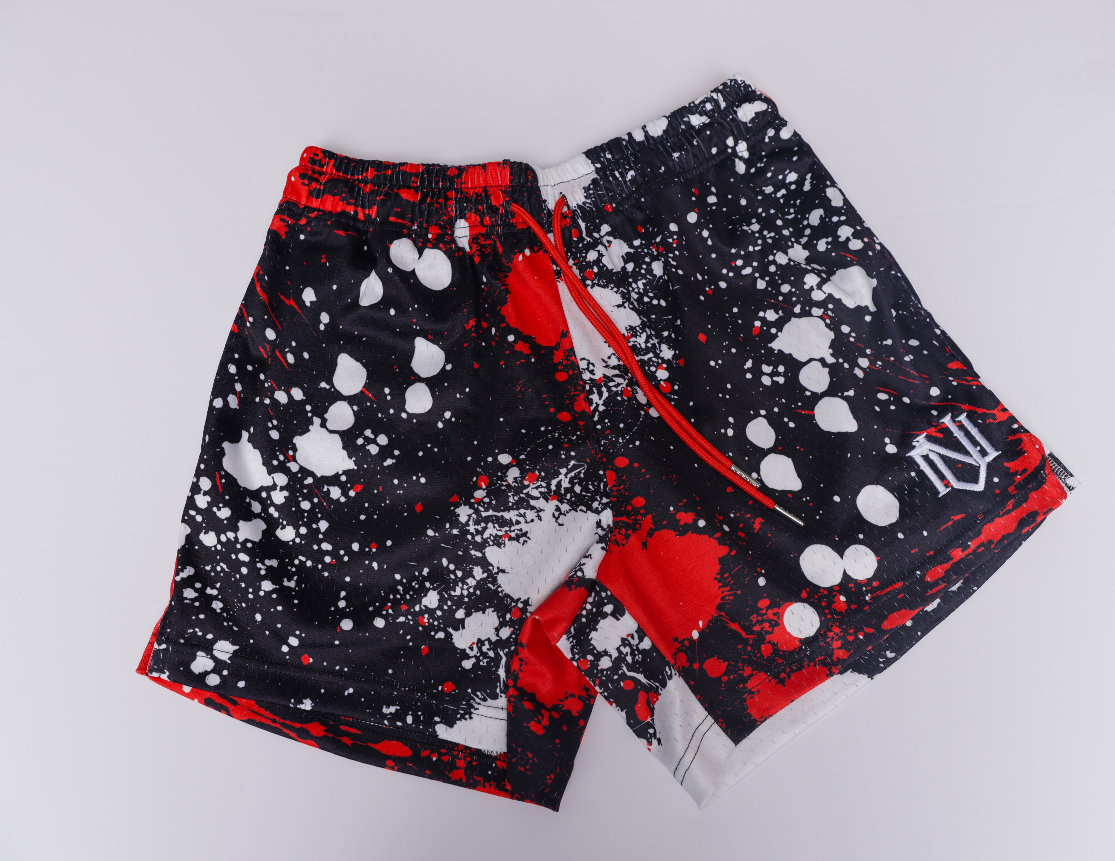 'Inferno' Splatter Shorts