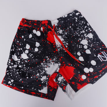 'Inferno' Splatter Shorts