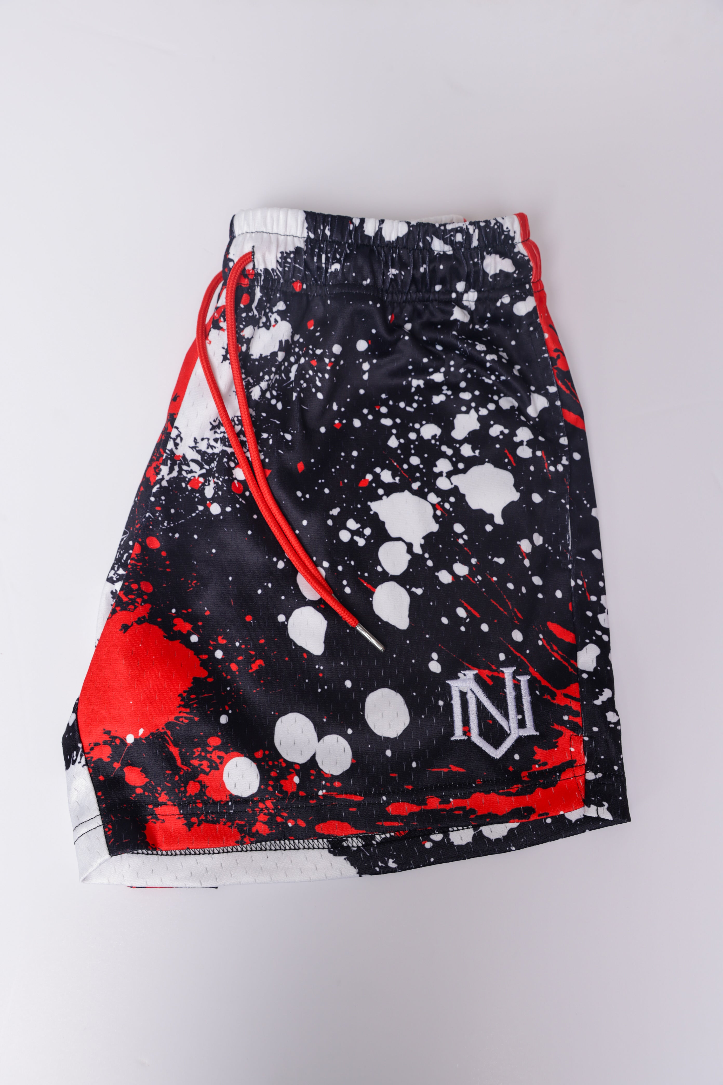 'Inferno' Splatter Shorts